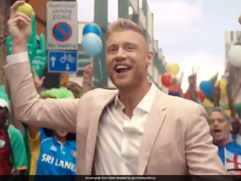 Andrew Flintoff Belts Out Imagine Dragons Hit To Put Cricket World Cup 'On Top Of The World'