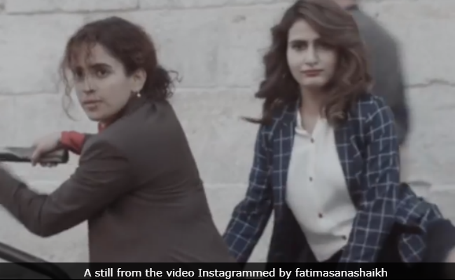 Fatima Sana Shaikh And Sanya Malhotra Dance Like Nobody's Watching In Europe