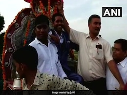 UP Dalit Groom Who Won Battle For <i>Baraat</i> Arrives In Style, With 150 Cops UP Dalit Groom Who Won Battle For <i>Baraat</i> Arrives In Style, With 150 Cops