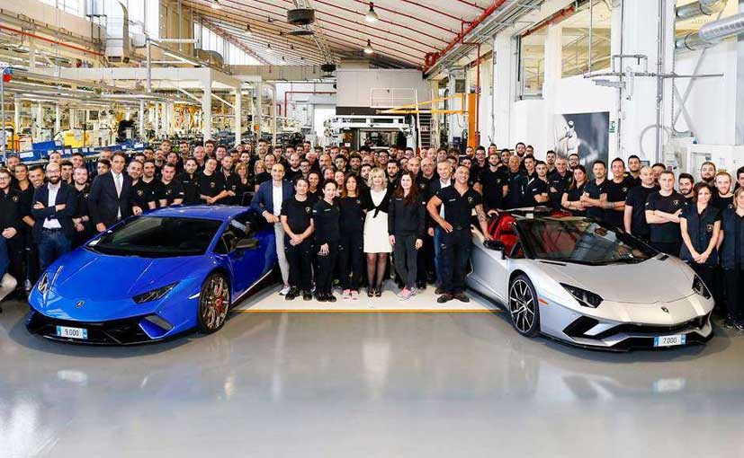 Lamborghini Reaches Production Milestone For The Aventador And Huracan