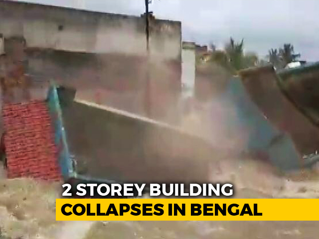 2-Storey House Collapses In Bengal; Evacuated Minutes Before Mishap