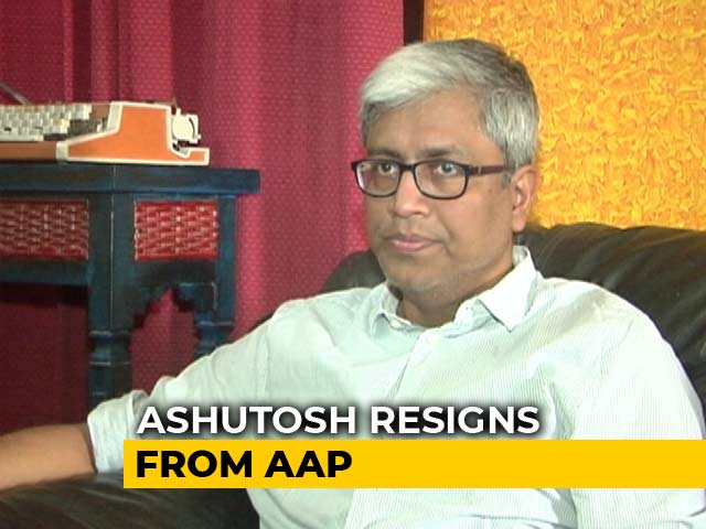"Not In This Lifetime": Arvind Kejriwal Rejects Ashutosh's Resignation