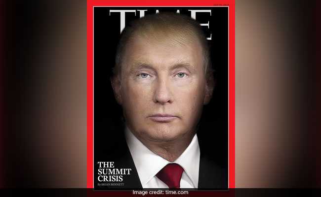 TIME's Latest Cover Morphs Donald Trump, Vladimir Putin