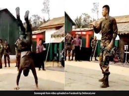 Indian Army के जवान ने किया धमाकेदार डांस, देखकर आपको भी आ जाएगा जोश Indian Army के जवान ने किया धमाकेदार डांस, देखकर आपको भी आ जाएगा जोश