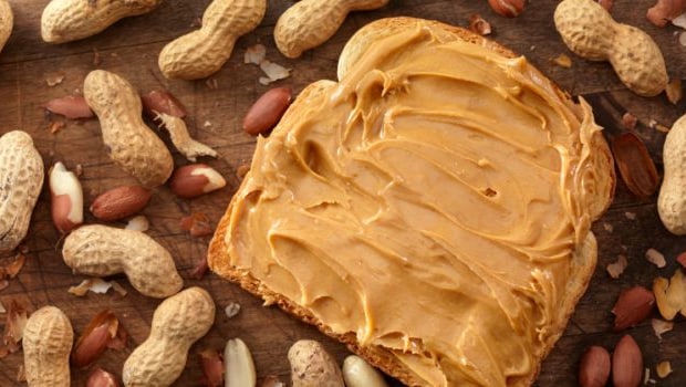 Peanut butter is comprised of only 20% carbohydrates Peanut butter is comprised of only 20% carbohydrates