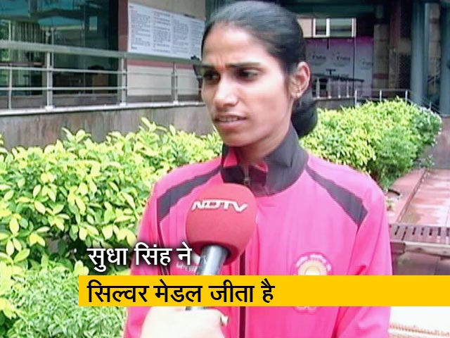 एथलीट सुधा सिंह से NDTV की खास बातचीत