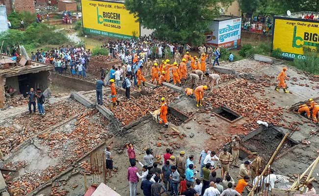 Ghaziabad Building Collapse: Rescue Ops Over, 2 Dead, 4 Officials Sacked