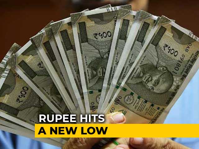 Rupee Hits Fresh Record Low Of 70.32 Against US Dollar