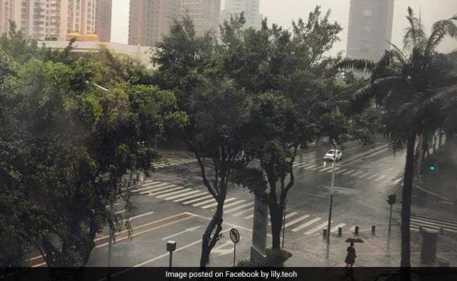 Two Dead, 127,000 People Evacuated As Heavy Rain Pounds Southern China