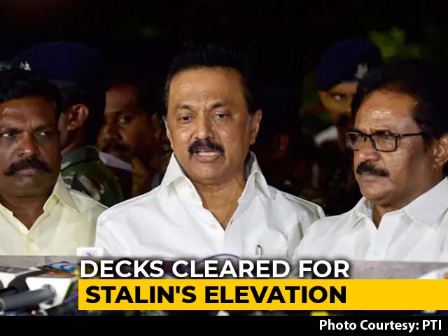 MK Stalin, M Karunanidhi's Chosen Heir, All Set To Become DMK Boss