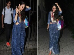 Post Yoga, Sara Ali Khan Makes A Refreshing Style Statement In An Indigo Maxi Post Yoga, Sara Ali Khan Makes A Refreshing Style Statement In An Indigo Maxi
