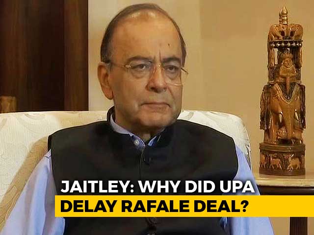 Congress' Allegations On Rafale Pricing "Factually False": Arun Jaitley