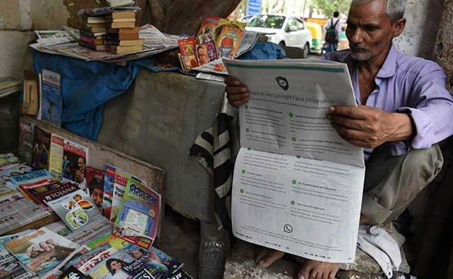 Centre's Stern Message To WhatsApp Amid Rumour-Fuelled Mob Killings