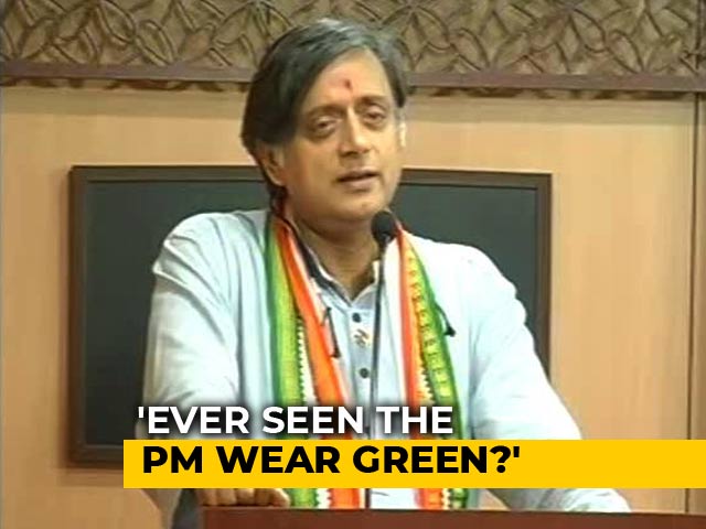 Shashi Tharoor's "Outlandish Headgear" Comment For PM Modi Draws BJP Fury