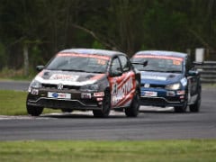 Saurav Bandyopadhyay Wins Race 1 Of Round 2 Of 2018 Volkswagen Ameo Cup