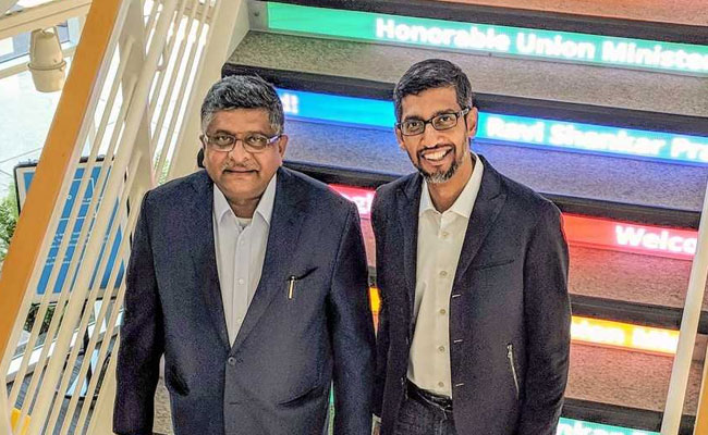 Google Committed To Being Part Of India's Growth Story: Sundar Pichai