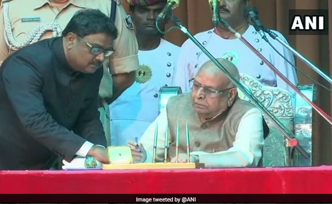Lalji Tandon Takes Oath As Governor Of Madhya Pradesh