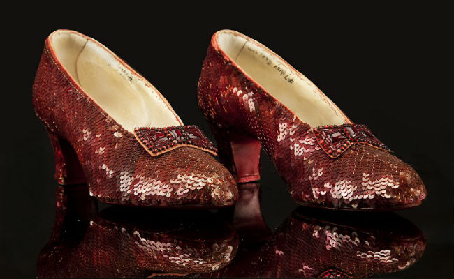 Judy Garland's Stolen Wizard Of Oz Ruby Slippers Found After 13 Years