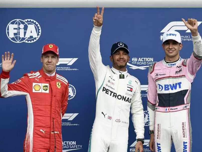 Belgian Grand Prix: Lewis Hamilton Snatches Spa Pole In Rain-Hit Qualifying