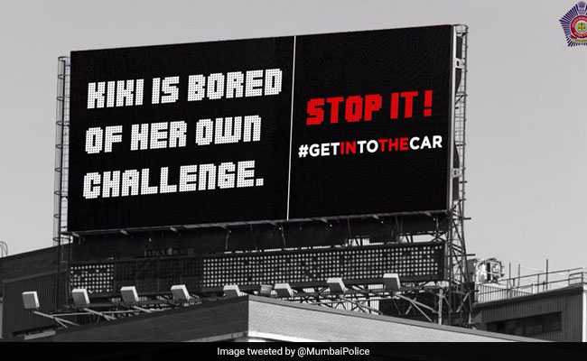 "Stop...Get Into The Car": Mumbai Police Advise Against Kiki Challenge