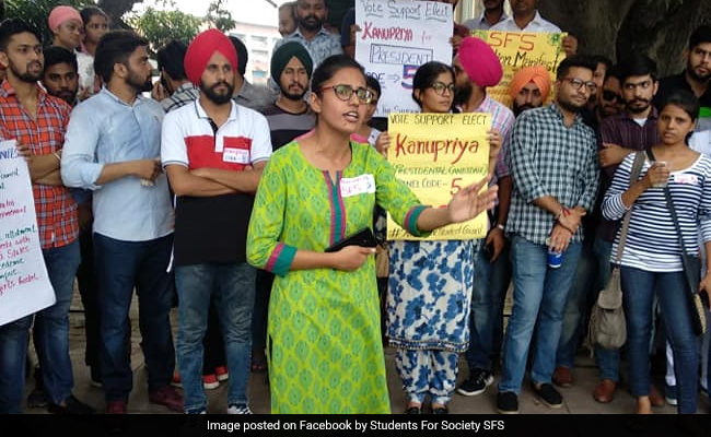 Panjab University Students Elect First Woman President, Left-Leaning SFS Defeats ABVP, NSUI