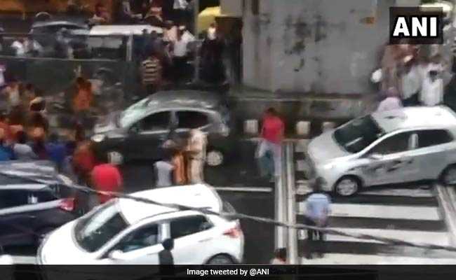 4 Teenaged Kanwariyas Among 9 Held For Vandalizing Car In Delhi