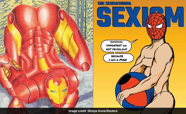 Spider-Man In A Thong, Drawn By An Indian Artist. For A Reason