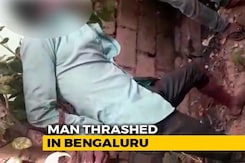 Man Tied To Tree, Thrashed By Mob Over Kidnapping Suspicion In Bengaluru Man Tied To Tree, Thrashed By Mob Over Kidnapping Suspicion In Bengaluru