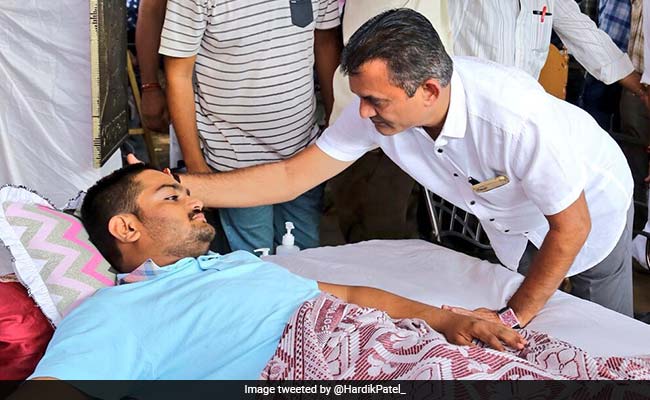 Hardik Patel Declares Will On Day 9 Of Hunger Strike Over Quota