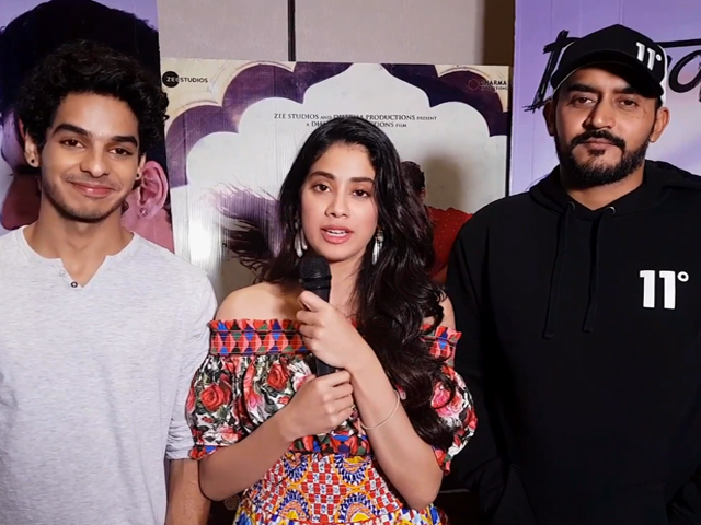 We Are Overwhelmed By The Response That <i>Dhadak</i> Has Got: Janhvi & Ishaan