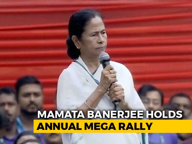 At Her Mega Rally, Mamata Banerjee Makes A Prediction For 2019 Elections
