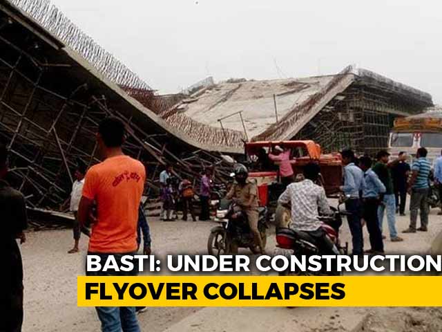 Under-Construction Flyover Collapses On UP Highway, Labourer Injured