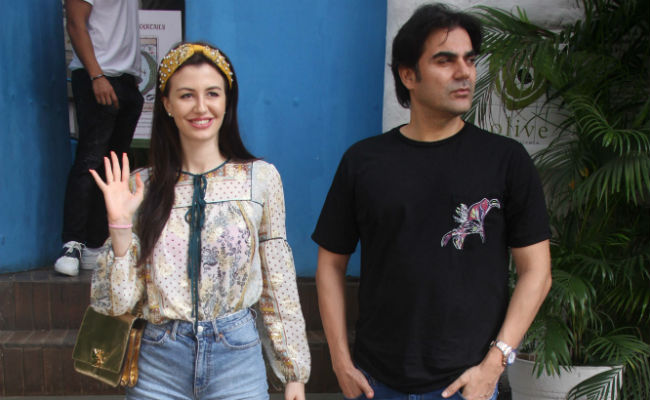 Pics From Arbaaz Khan's Weekend With Rumoured Girlfriend Giorgia Andriani