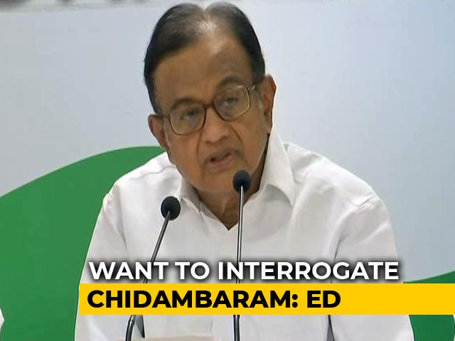 Want P Chidambaram's Custody In Aircel Maxis Case, Says Probe Agency