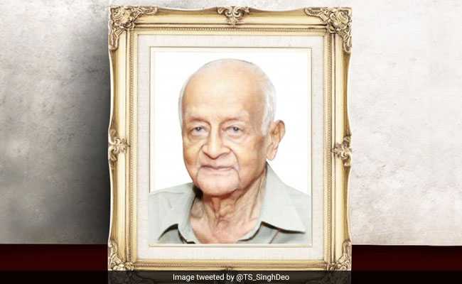 Chhattisgarh's First Finance Minister Ramchandra Singh Deo Dies At 88