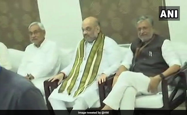 बिहार में सरकार गठन के बाद नीतीश कुमार-अमित शाह की पहली मुलाक़ात, साथ किया ब्रेकफास्‍ट, सीट बंटवारे पर बातचीत के आसार