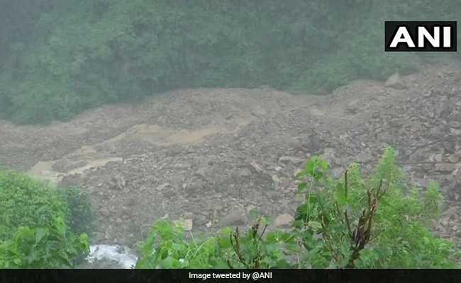 Rainfall, Landslides Form 100 Metre Long Lake In Uttarakhand