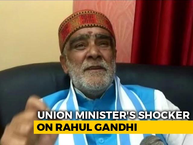 Minister Ashwini Choubey Calls Rahul Gandhi "Schizophrenic, Sewer Worm"