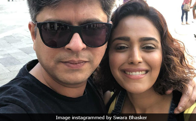 Trending: Pic From Swara Bhasker's Vacation With Boyfriend Himanshu Sharma Which She 'Forced' On Him