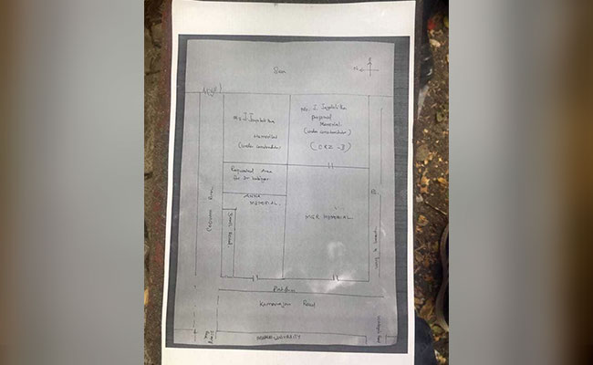 In Court, DMK's Hand-Drawn Plan For Karunanidhi's Marina Beach Burial