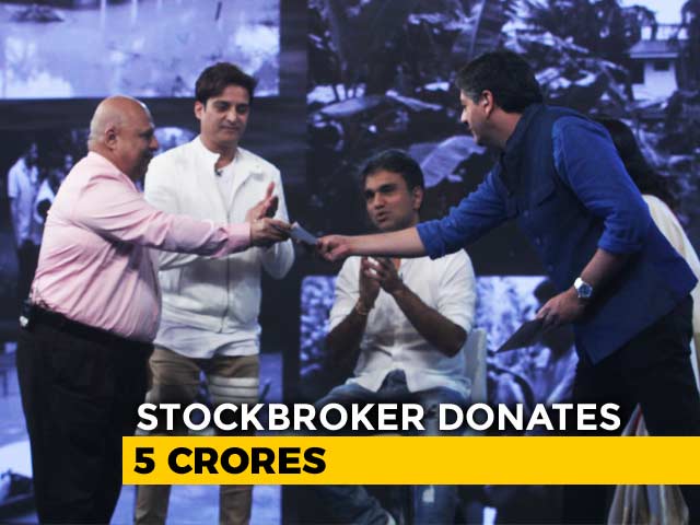 Pradeep Bhavnani Donates Rs 5 Crore At #IndiaForKerala Telethon