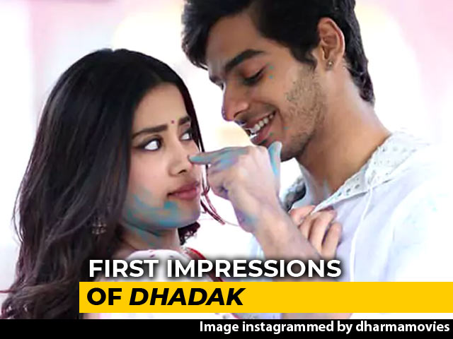 First Impressions Of Janhvi & Ishaan's <i>Dhadak</i>