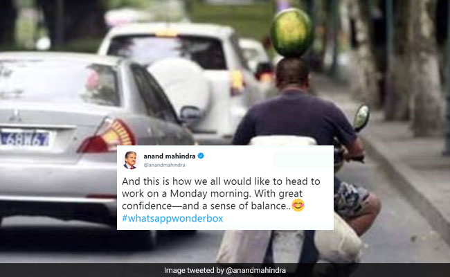 Your Monday Will Be Less Blue With These 10 Posts From Anand Mahindra, Smriti Irani And Others
