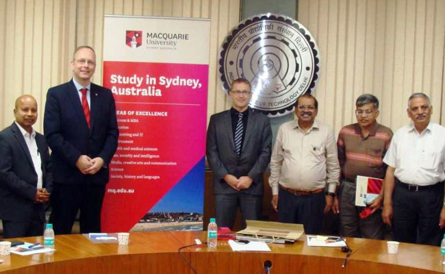 IIT Delhi, Macquarie University Signs MoU For Academic Collaboration