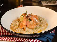 Prawn and Barley Risotto