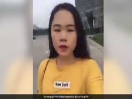 Woman Throws Ink On Xi Jinping's Picture, Live-Streams It. Watch Woman Throws Ink On Xi Jinping's Picture, Live-Streams It. Watch
