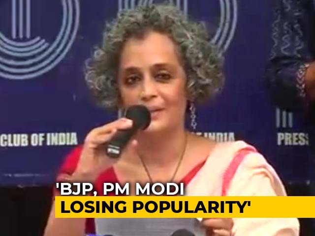 "We Are Living In Dangerous Times", Says Arundhati Roy On Activists' Arrests