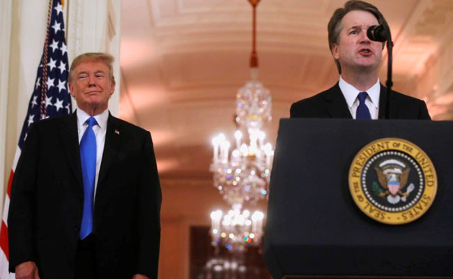 Another Woman Alleges Sexual Misconduct By Trump Supreme Court Nominee