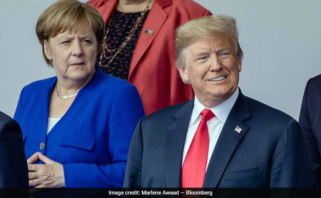 Angela Merkel "Was A Superstar Until..." Says Trump In Latest Knock