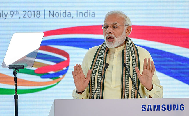 Biggest Smartphone Plant Masks PM Modi's 'Make In India' Struggle: Report